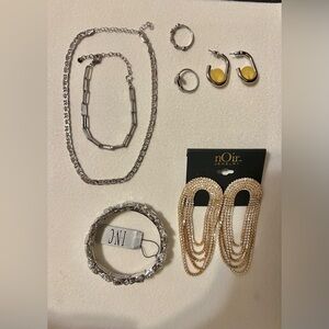 nOir Jewelry Silver and Gold Collection